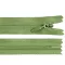 Rejtett spirálos cipzár YKK No 4 hossza 50 cm - 211 zöld zsálya sötét (1 db-os csomagolás)