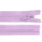 Rejtett spirálos cipzár YKK No 4 hossza 50 cm - 068 lila (1 db-os csomagolás)