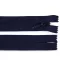 Rejtet spirál cipzár No 5 hossz 60 cm szilárd - 330 blue dark (1 db-os csomagolás)