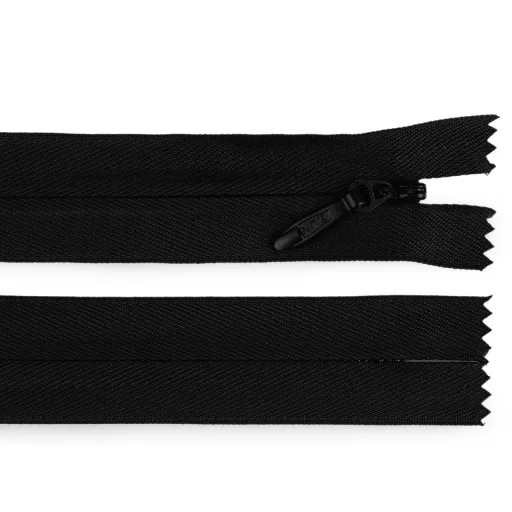 Rejtet spirál cipzár No 5 hossz 60 cm szilárd