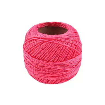   Hímző fonal Perlovka kiegészítő Nitarna Perlé - 3332 Peony (10 db-os csomagolás)