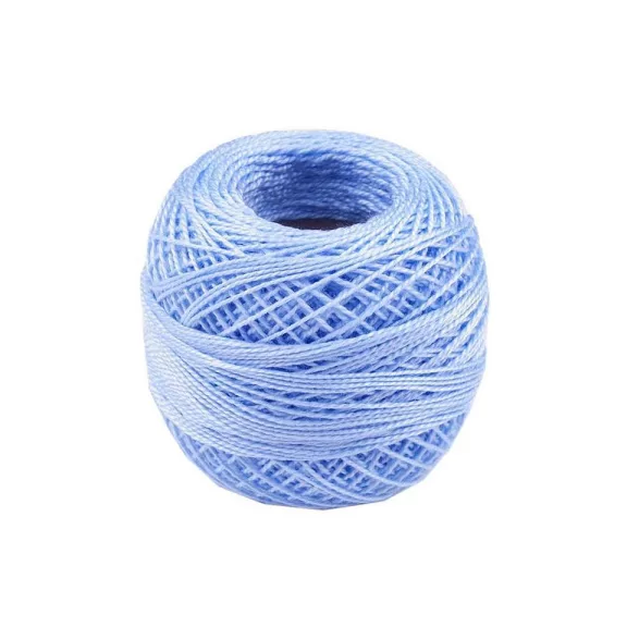 Hímző fonal Perlovka kiegészítő Nitarna Perlé - 5532 Cashmere Blue (10 db-os csomagolás) Hímző fonal Perlovka kiegészítő Nitarna Perlé - 5532 Cashmere Blue (10 db-os csomagolás)