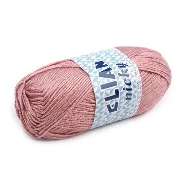   Kötőfonal Nicky 50 g - 4 (2478) fáradtrózsaszí (1 db-os csomagolás)
