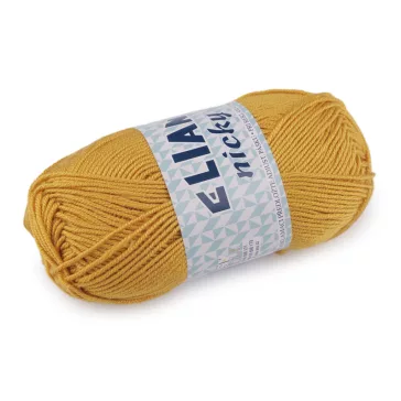   Kötőfonal Nicky 50 g - 29 (6686) mustárszínű (1 db-os csomagolás)