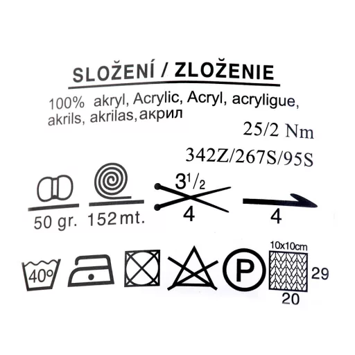Kötőfonal Nicky 50 g