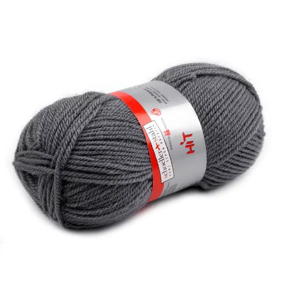 Kötőfonal Hit 50 g - 4 (0028) szürke (1 db-os csomagolás) Kötőfonal Hit 50 g - 4 (0028) szürke (1 db-os csomagolás)