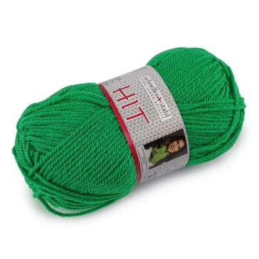   Kötőfonal Hit 50 g - 22 (0005) Vibrant Green (1 db-os csomagolás)