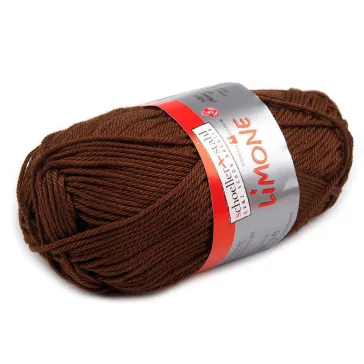  Pamut kötőfonal Limone 50 g - 18 (084) barna (1 db-os csomagolás)