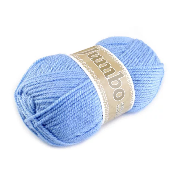 Kötőfonal 100 g Jumbo - 14 (912) világoskék (5 db-os csomagolás) Kötőfonal 100 g Jumbo - 14 (912) világoskék (5 db-os csomagolás)