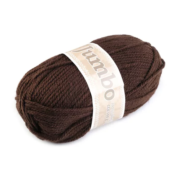 Kötőfonal 100 g Jumbo - 19 (983) barnás (1 db-os csomagolás) Kötőfonal 100 g Jumbo - 19 (983) barnás (1 db-os csomagolás)