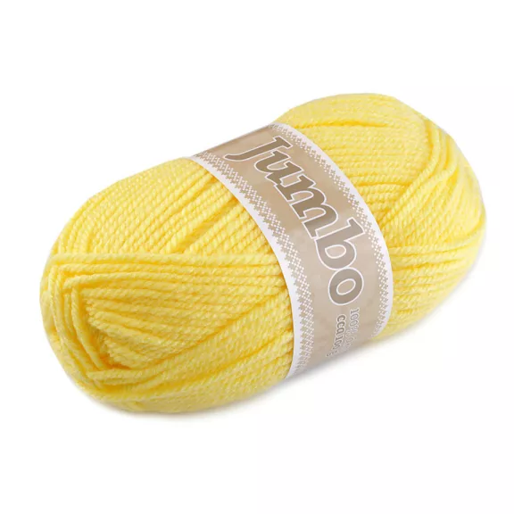 Kötőfonal 100 g Jumbo - 22 (928) vil. sárga (1 db-os csomagolás) Kötőfonal 100 g Jumbo - 22 (928) vil. sárga (1 db-os csomagolás)