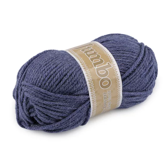 Kötőfonal 100 g Jumbo - 44 (1138) kék farmer (1 db-os csomagolás) Kötőfonal 100 g Jumbo - 44 (1138) kék farmer (1 db-os csomagolás)