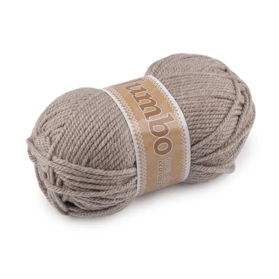 Kötőfonal 100 g Jumbo - 48 (910) szürkés bézs (1 db-os csomagolás) Kötőfonal 100 g Jumbo - 48 (910) szürkés bézs (1 db-os csomagolás)