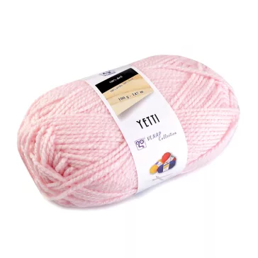   Kötőfonal Yetti 100 g - 3 (52070) kagylórózsaszín (1 db-os csomagolás)