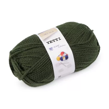   Kötőfonal Yetti 100 g - 25 (55075) vadászzöld (1 db-os csomagolás)