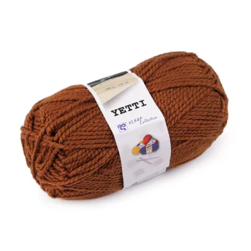   Kötőfonal Yetti 100 g - 26 (53164) barna (1 db-os csomagolás)