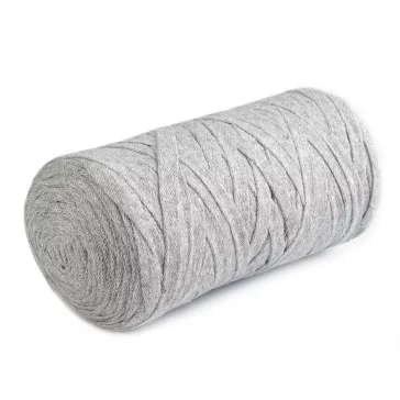  Lapos spaghetti Ribbon 250 g fonal - 15 (757) galambszürke (4 db-os csomagolás)