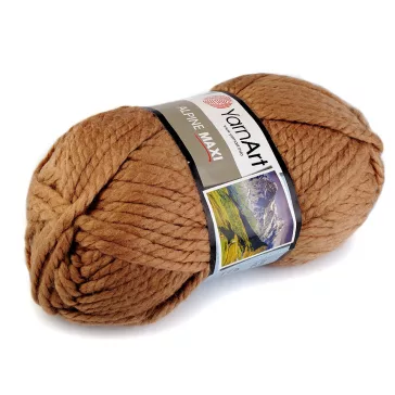   Kötőfonal Alpine maxi 250 g - 2 (666) barnásbézs (1 db-os csomagolás)