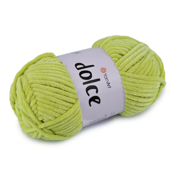 Zsenília kötőfonal Dolce 100 g - 40 (799) pasztellzöld (1 db-os csomagolás) Zsenília kötőfonal Dolce 100 g - 40 (799) pasztellzöld (1 db-os csomagolás)