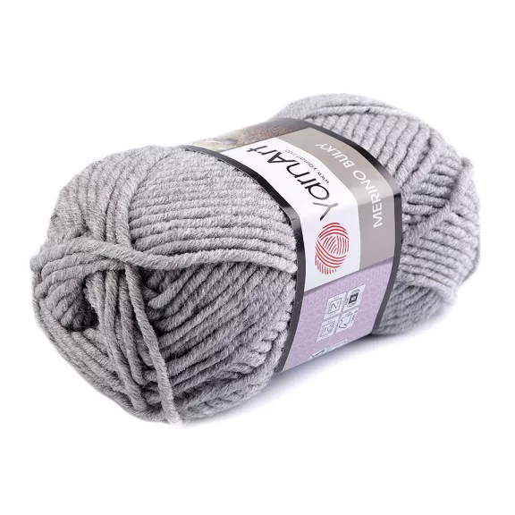 Kötőfonal Merino gombolyagok 100 g - 3 (282) galambszürke (1 db-os csomagolás) Kötőfonal Merino gombolyagok 100 g - 3 (282) galambszürke (1 db-os csomagolás)