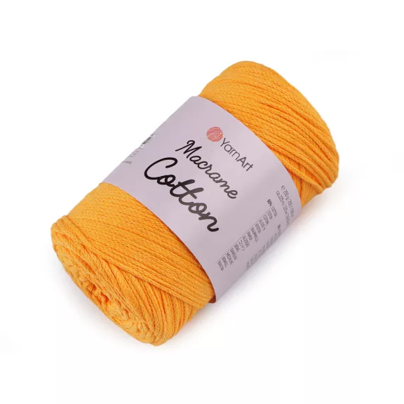 Kötőfonal Macrame Cotton 250 g - 2 (764) narancssárga (1 db-os csomagolás) Kötőfonal Macrame Cotton 250 g - 2 (764) narancssárga (1 db-os csomagolás)