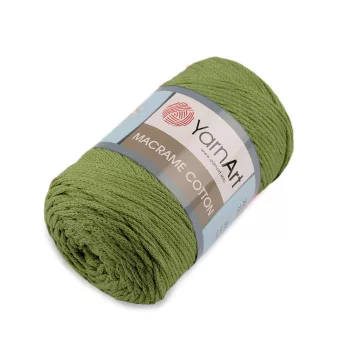   Kötőfonal Macrame Cotton 250 g - 21 (787) khaki zöld közepes (1 db-os csomagolás)