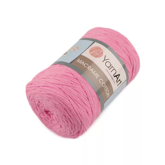 Kötőfonal Macrame Cotton 250 g - 22 (779) középrózsaszín (1 db-os csomagolás) Kötőfonal Macrame Cotton 250 g - 22 (779) középrózsaszín (1 db-os csomagolás)