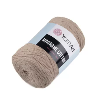   Kötőfonal Macrame Cotton 250 g - 41 (768) természetes barna (1 db-os csomagolás)