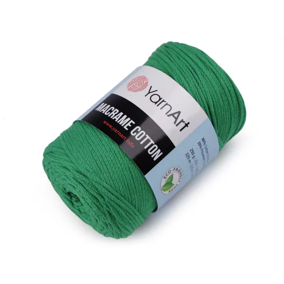 Kötőfonal Macrame Cotton 250 g - 55 (759) pasztellzöld (1 db-os csomagolás) Kötőfonal Macrame Cotton 250 g - 55 (759) pasztellzöld (1 db-os csomagolás)