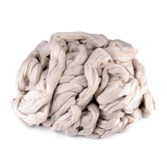 Extra erős vastag fonal 1000 g fésült melír - 2 világos bézs (1 db-os csomagolás) Extra erős vastag fonal 1000 g fésült melír - 2 világos bézs (1 db-os csomagolás)