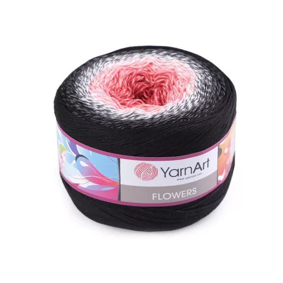 Kötőfonal Flowers 250 g - 6 (260) rózsaszín (2 db-os csomagolás) Kötőfonal Flowers 250 g - 6 (260) rózsaszín (2 db-os csomagolás)