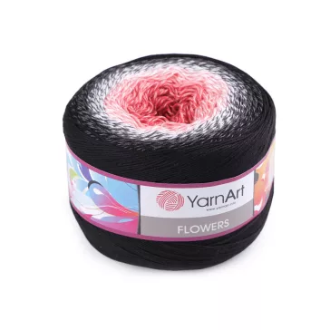   Kötőfonal Flowers 250 g - 6 (260) rózsaszín (1 db-os csomagolás)