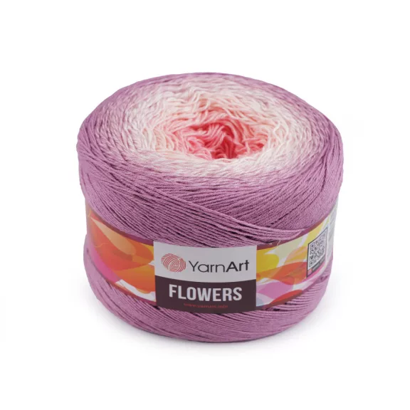 Kötőfonal Flowers 250 g - 20 (305) rózsaszín söt (1 db-os csomagolás) Kötőfonal Flowers 250 g - 20 (305) rózsaszín söt (1 db-os csomagolás)