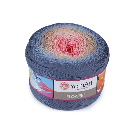 Kötőfonal Flowers 250 g