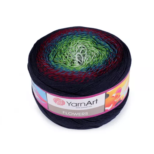 Kötőfonal Flowers 250 g