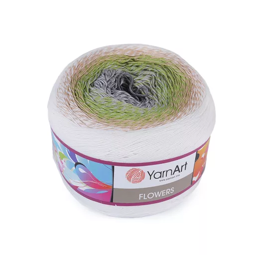 Kötőfonal Flowers 250 g