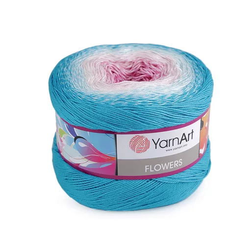 Kötőfonal Flowers 250 g
