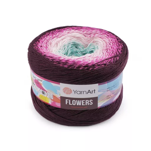 Kötőfonal Flowers 250 g