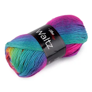   Kötőfonal Tulip Waltz 100 g - 15 (5723) multicolor (1 db-os csomagolás)
