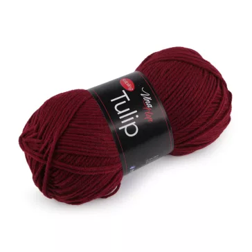   Kötőfonal Tulip 100 g - 30 (41136) bordó (1 db-os csomagolás)