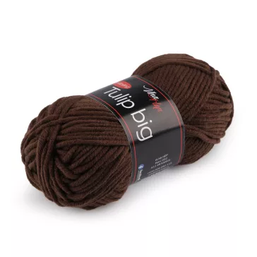   Kötőfonal Tulip big 100 g - 15 (41057) barna (1 db-os csomagolás)