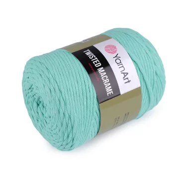   Kötőfonal Twisted Macrame 500 g - 10 (775/921) menta (1 db-os csomagolás)
