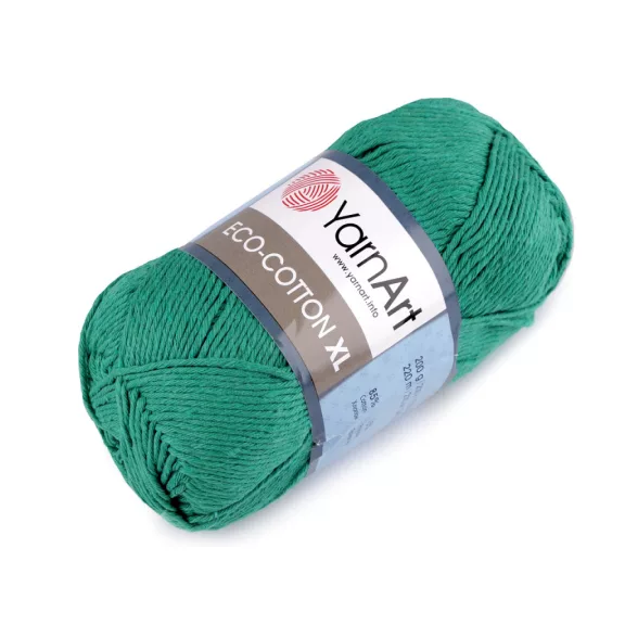 Kötőfonal Eco - cotton XL 200 g - 11 (767) pasztellzöld (5 db-os csomagolás) Kötőfonal Eco - cotton XL 200 g - 11 (767) pasztellzöld (5 db-os csomagolás)