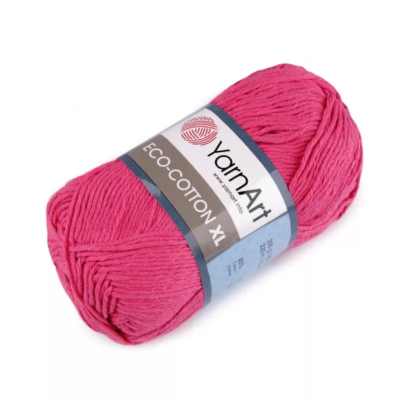 Kötőfonal Eco - cotton XL 200 g - 12 (775) lilásrózsaszín (1 db-os csomagolás) Kötőfonal Eco - cotton XL 200 g - 12 (775) lilásrózsaszín (1 db-os csomagolás)