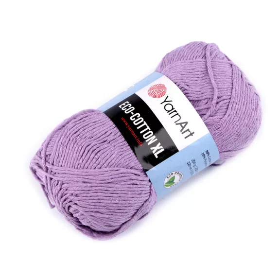 Kötőfonal Eco - cotton XL 200 g - 15 (771) lila (1 db-os csomagolás) Kötőfonal Eco - cotton XL 200 g - 15 (771) lila (1 db-os csomagolás)