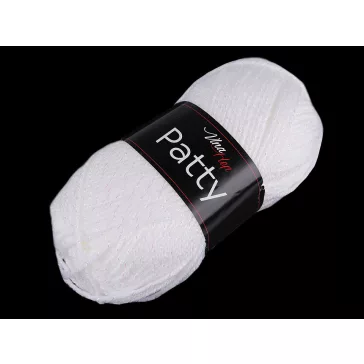   Kötőfonal Patty 100 g - 1 (4002) fehér (1 db-os csomagolás)