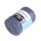 Kötőfonal Macrame Cotton lurex 250 g - 11 (730) kék farmer ezüst (1 db-os csomagolás)