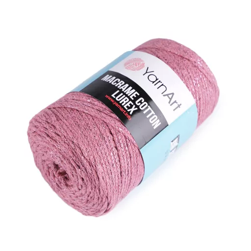 Kötőfonal Macrame Cotton lurex 250 g