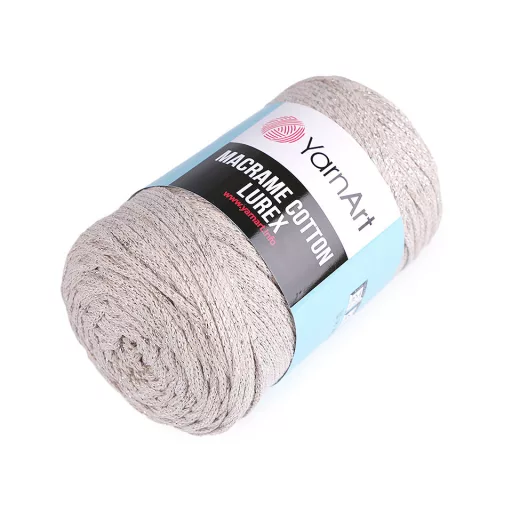 Kötőfonal Macrame Cotton lurex 250 g