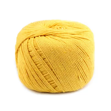   Pamut fonal makramé Ø2-2,5 mm - 4 sárga (1 db-os csomagolás)